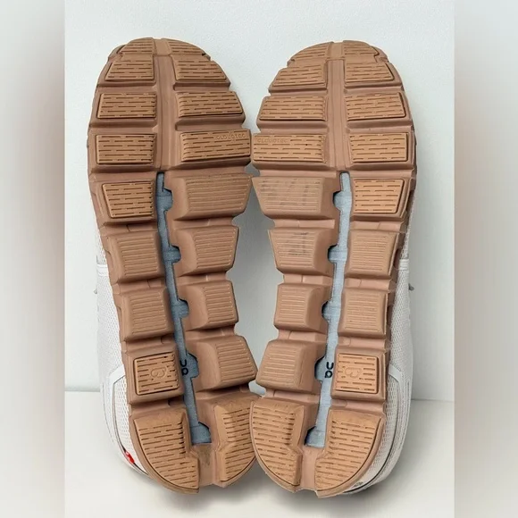 On Cloud 5 Shoes Women's Size 9.5 Sand/Rosebrown Sneakers Athleisure Running - Picture 8 of 9